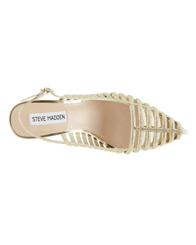 Carleigh Women's Gold Heels - Image 3