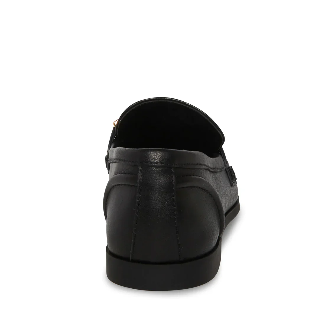 Carrine Women's Black Leather Loafers - Image 5