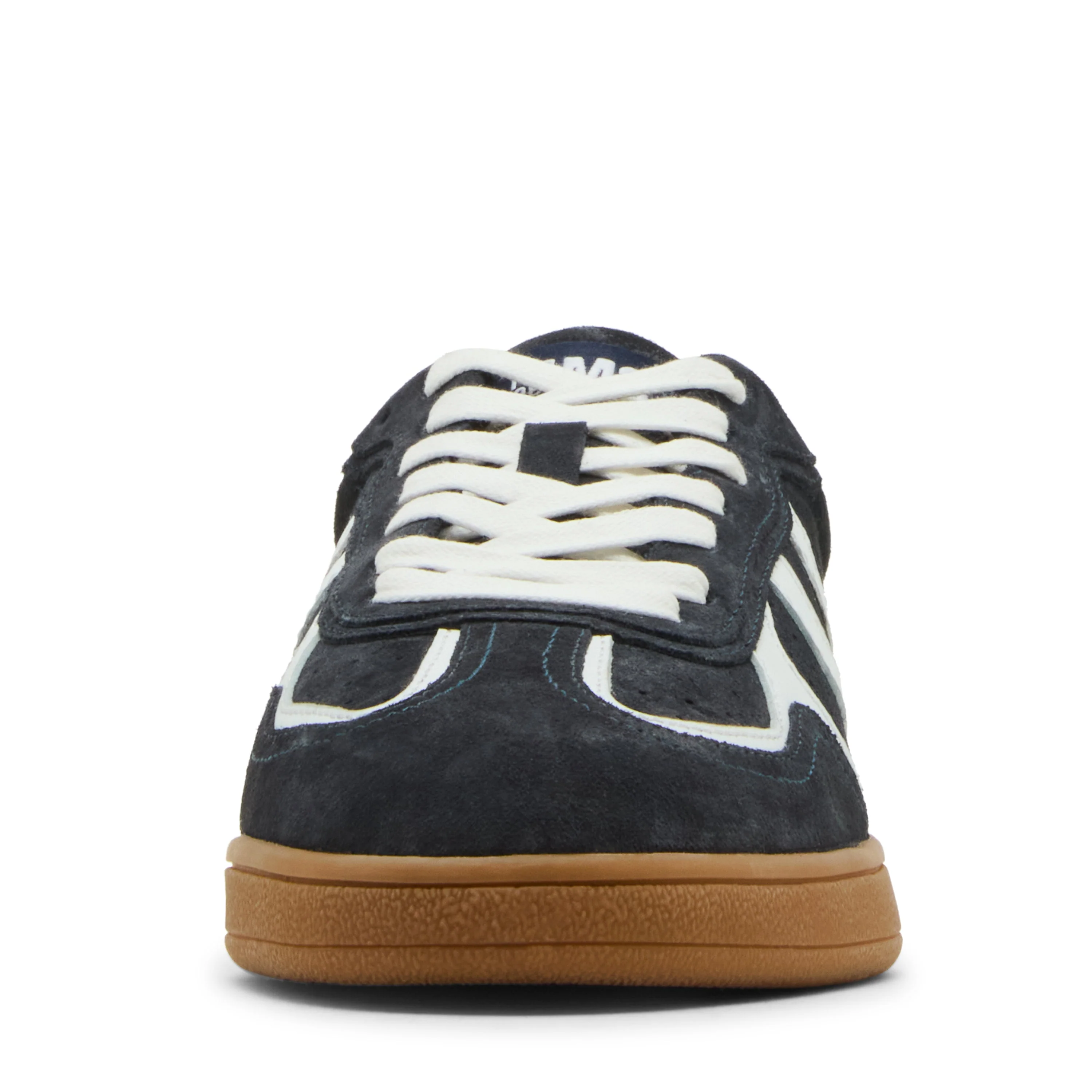 Carson Men's Navy Suede Sneakers - Image 4