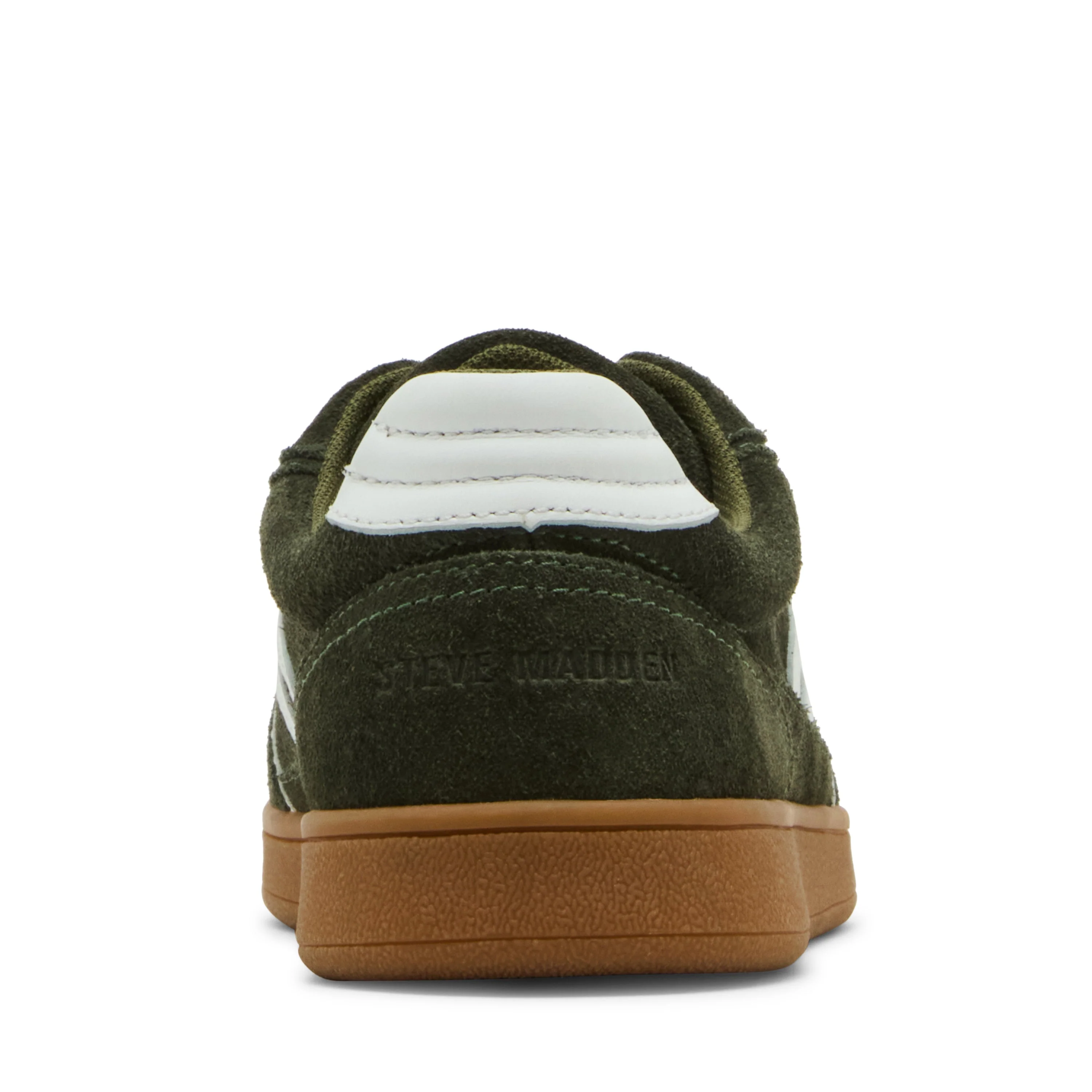 Carson Men's Olive Suede Sneakers - Image 4