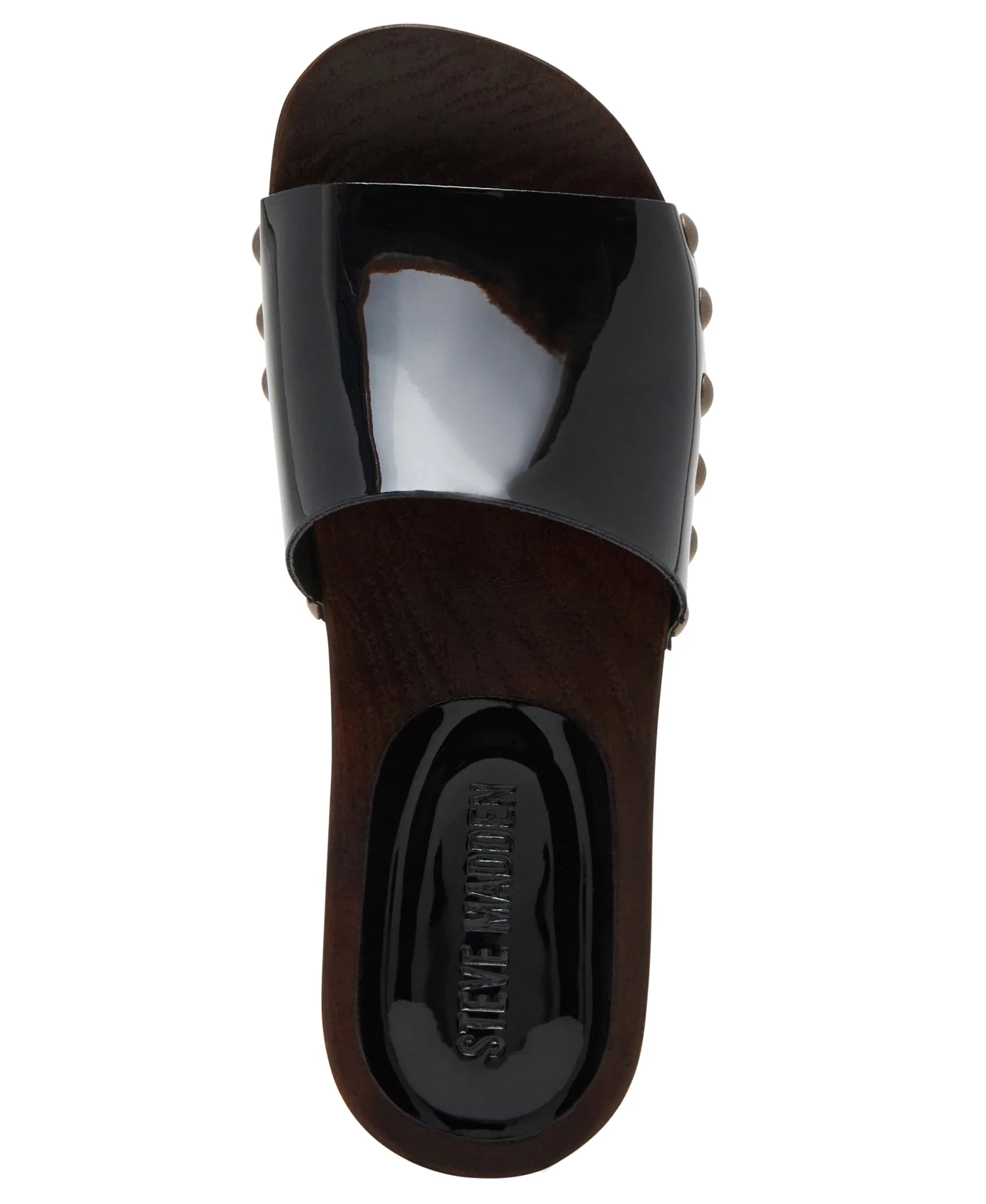 Cento Women's Black Patent Flat Sandals - Image 4