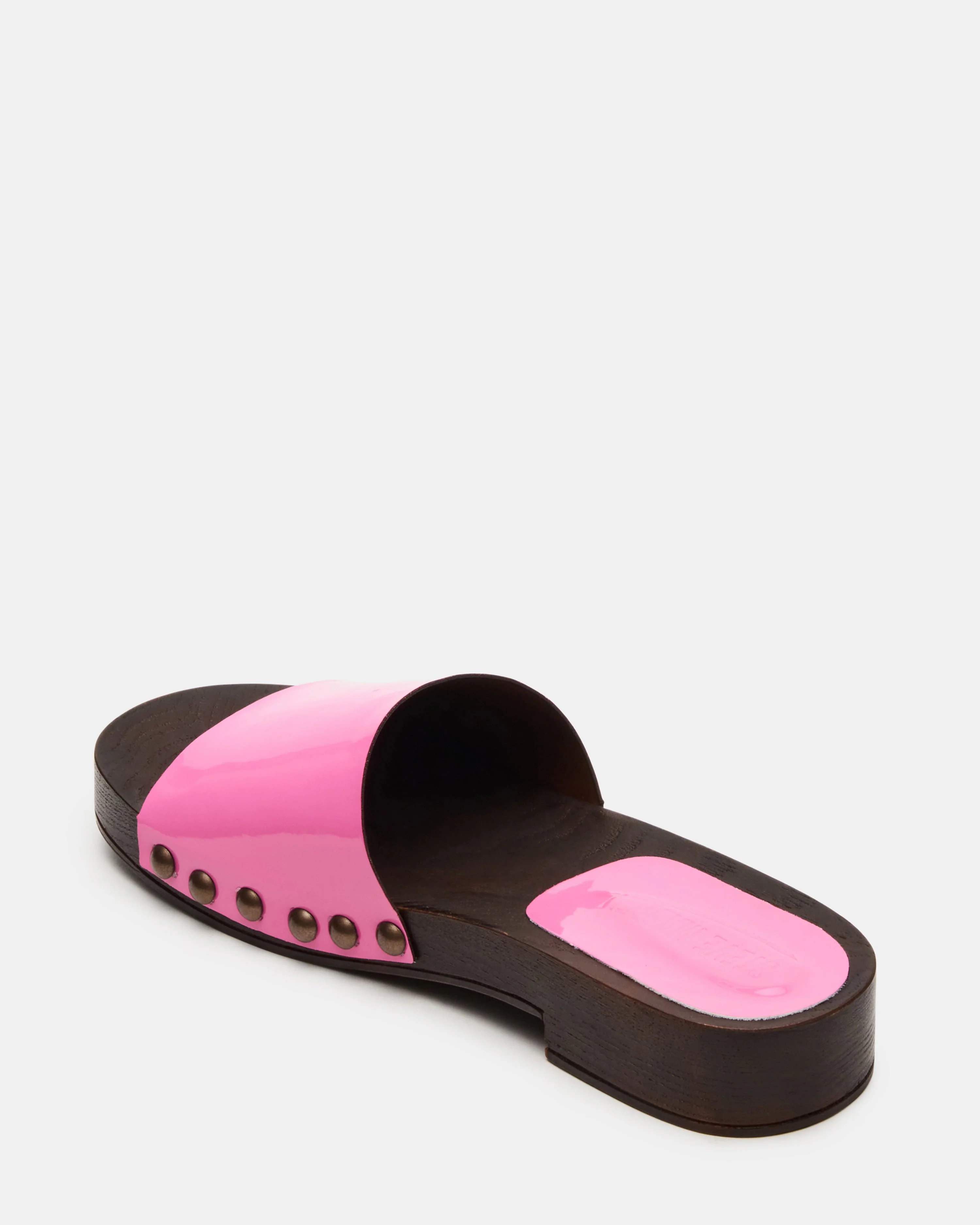 Cento Women's Pink Patent Flat Sandals - Image 3