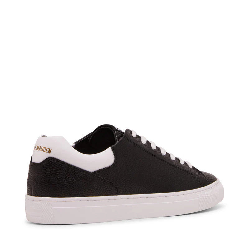 Chardd Men's Black Low Top Sneakers - Image 2