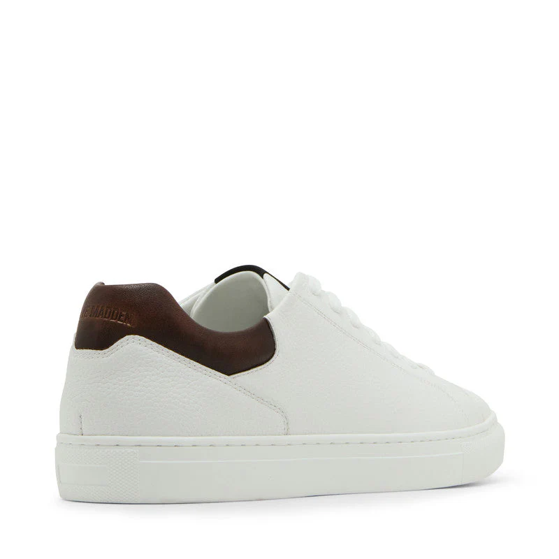 Chardd Men's White Low Top Sneakers - Image 2