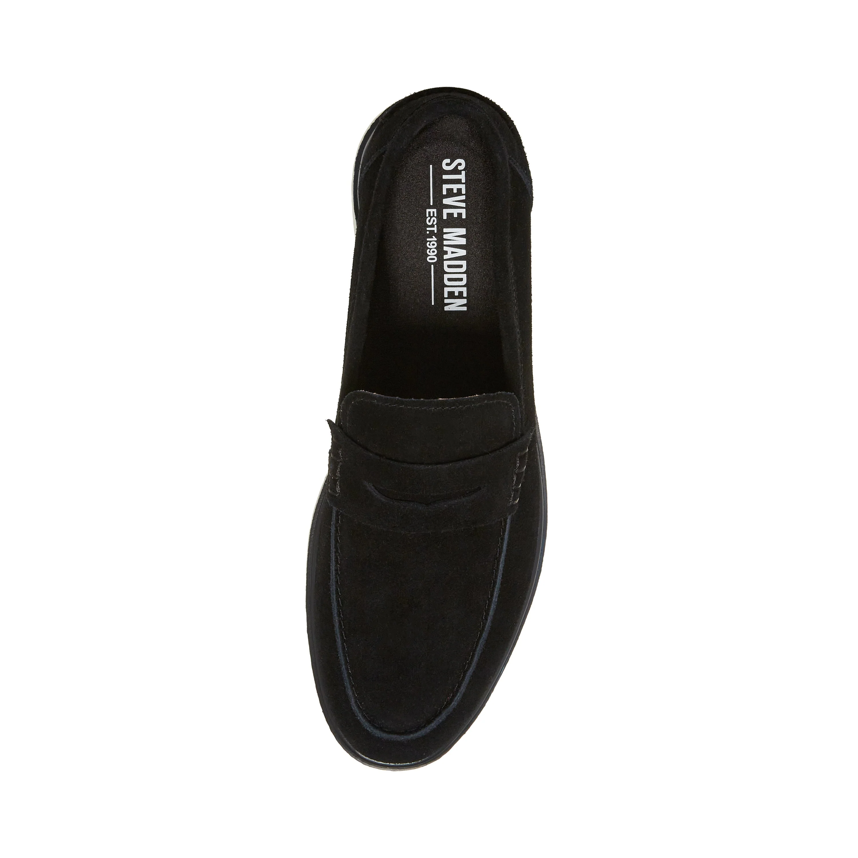 Charley Men's Black Suede Loafers - Image 5