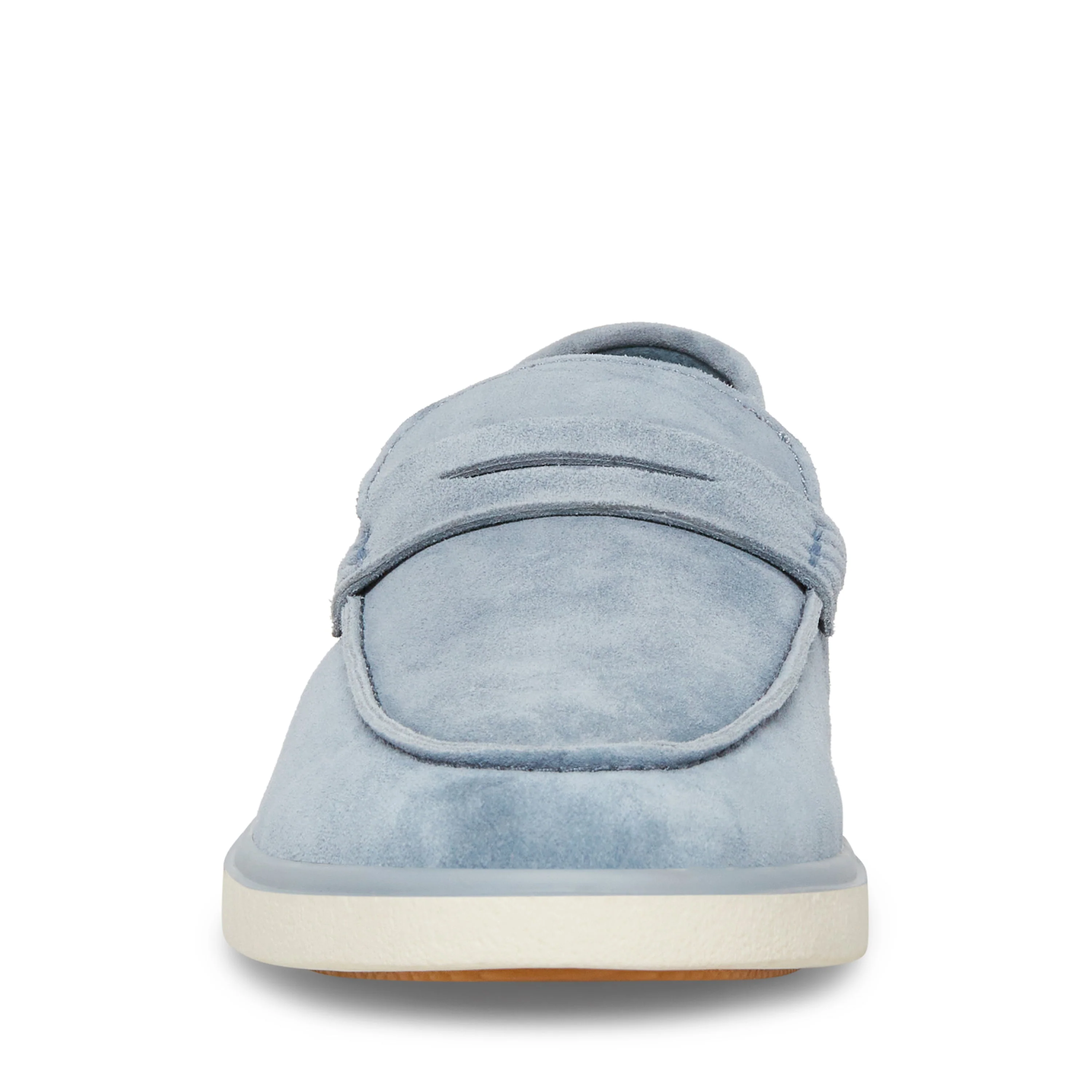 Charley Men's Light Blue Suede Loafers - Image 3