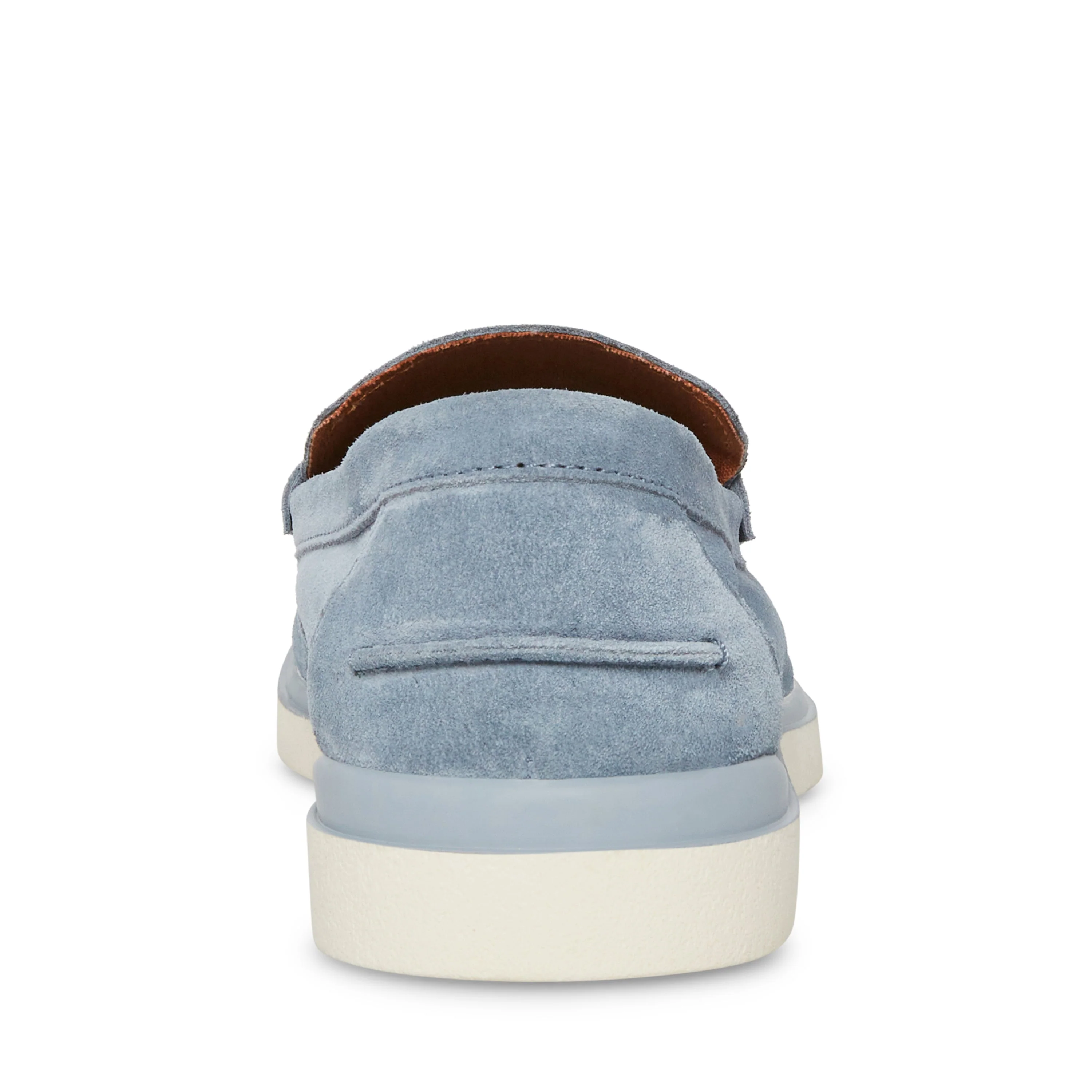Charley Men's Light Blue Suede Loafers - Image 4