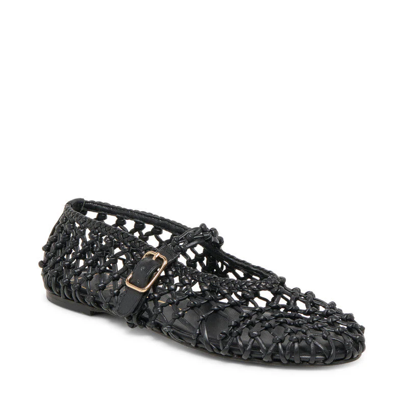 Clair Women Black Ballerinas