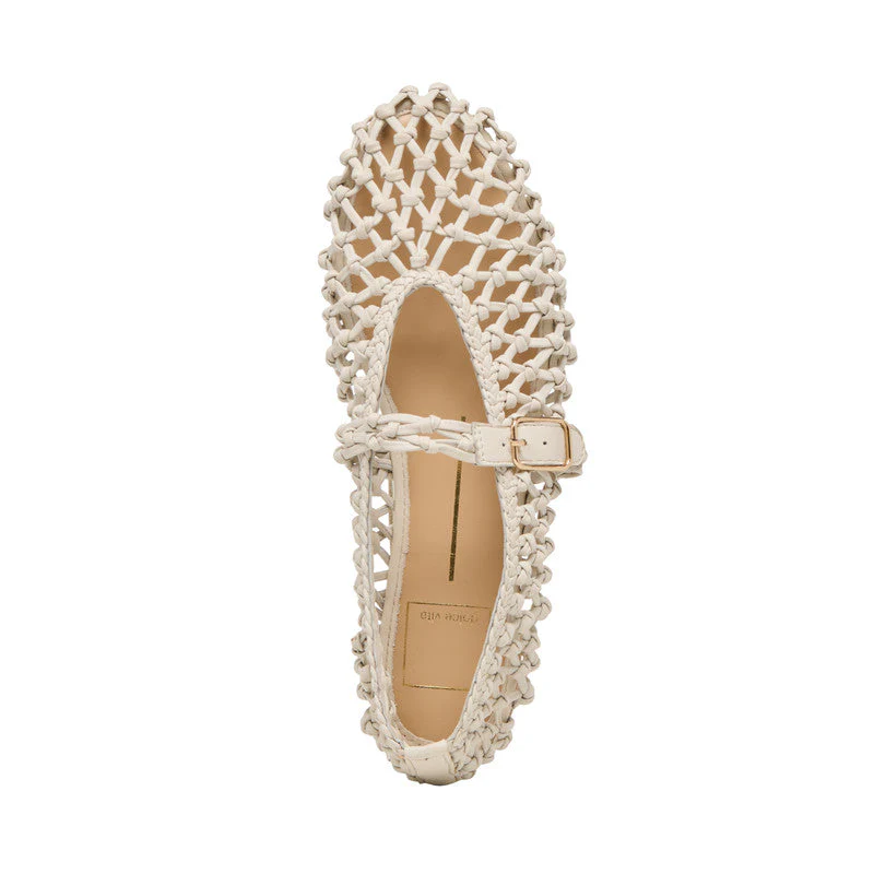 Clair Women Cream Ballerinas - Image 3