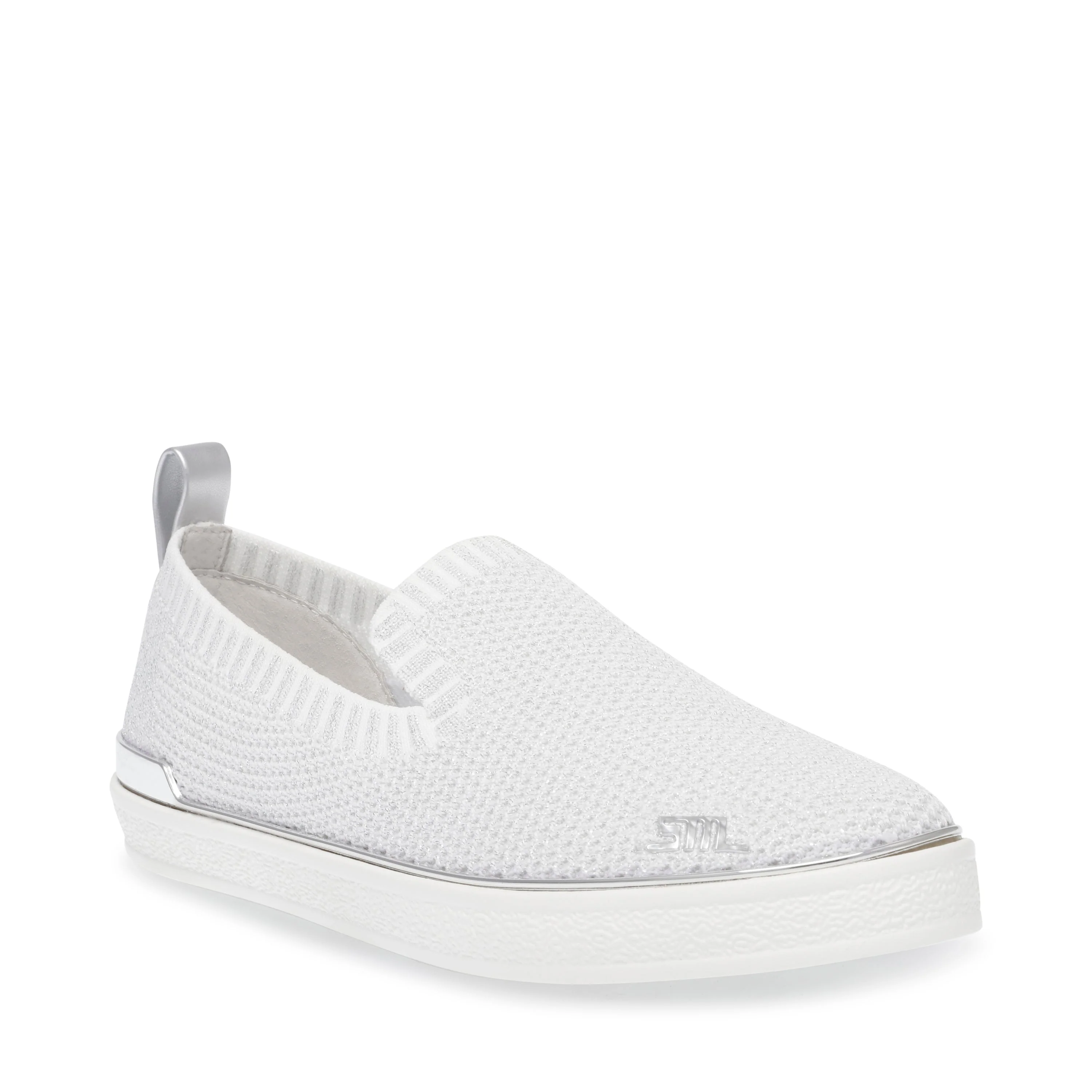 Dapper Women's White Loafers - Image 3