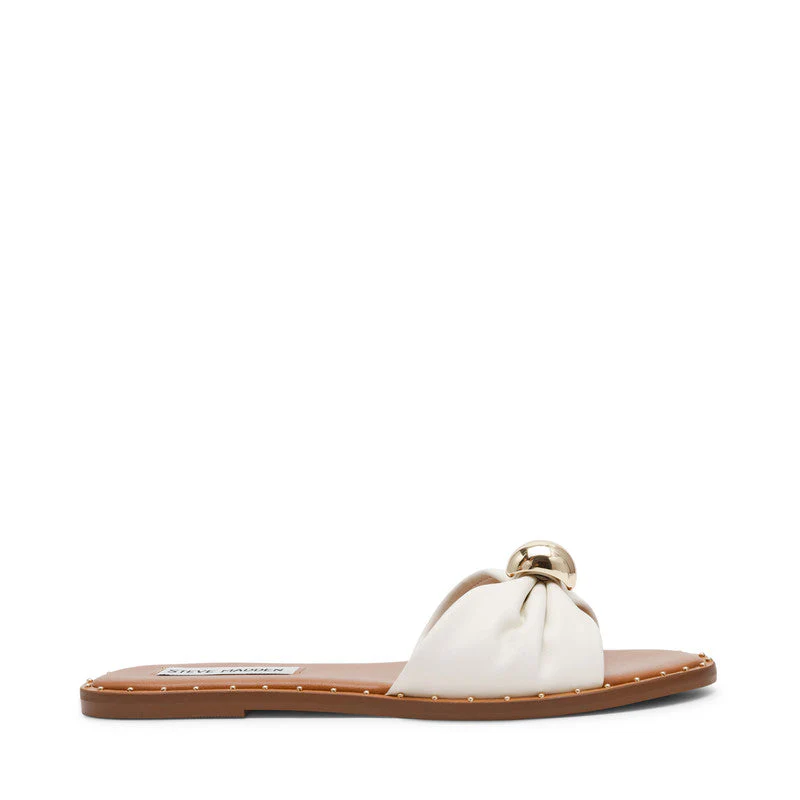 Dipsy-Cn Women White Flat Sandals - Image 4