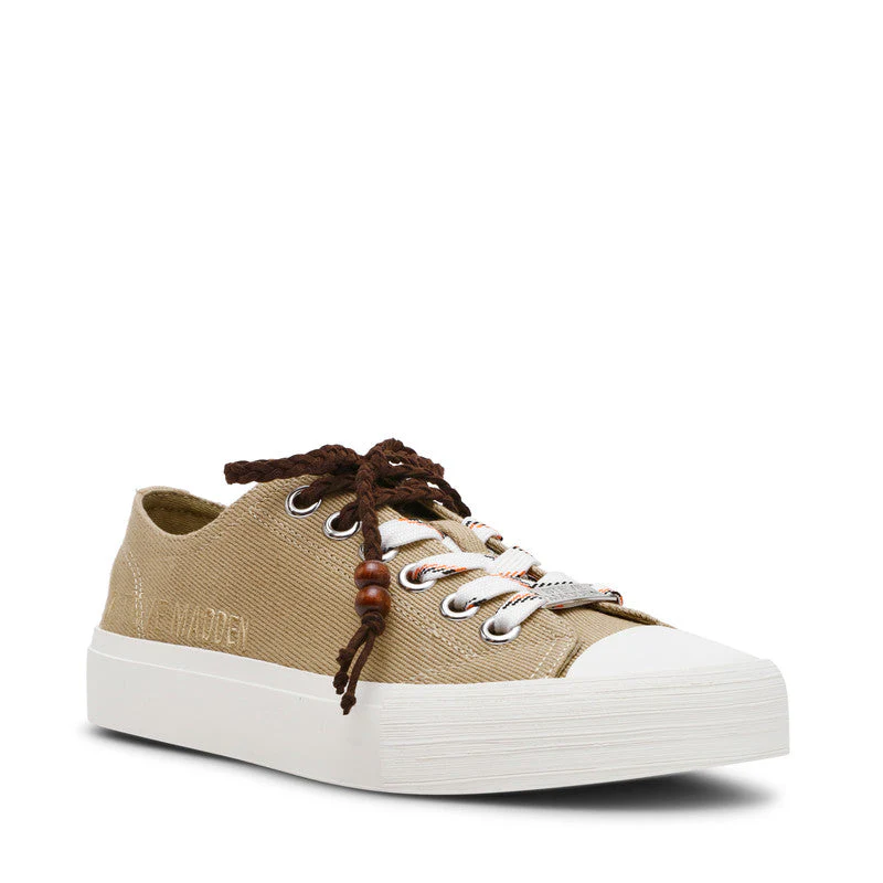 Doubles Women Cream Low Top Sneakers