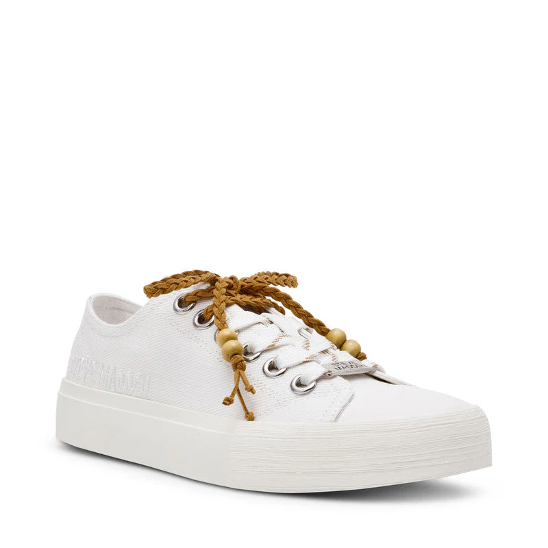 Doubles Women White Low Top Sneakers
