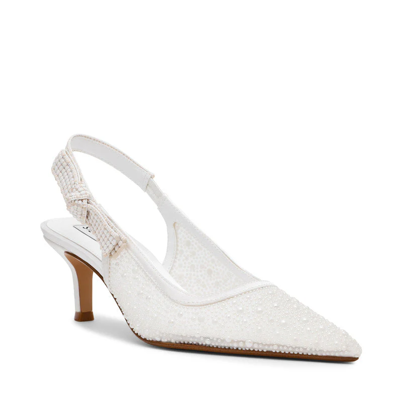 Ensemble-P White Women's Pumps