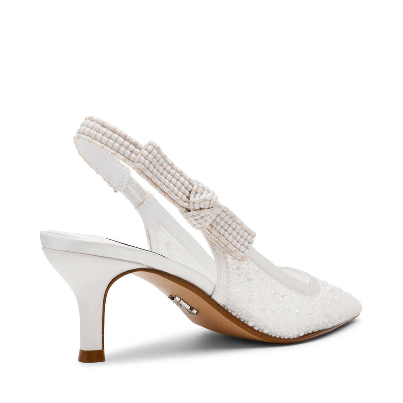 Ensemble-P White Women's Pumps - Image 2