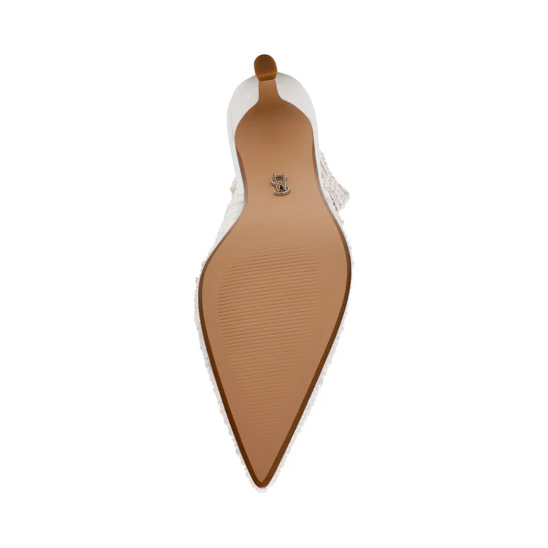 Ensemble-P White Women's Pumps - Image 3