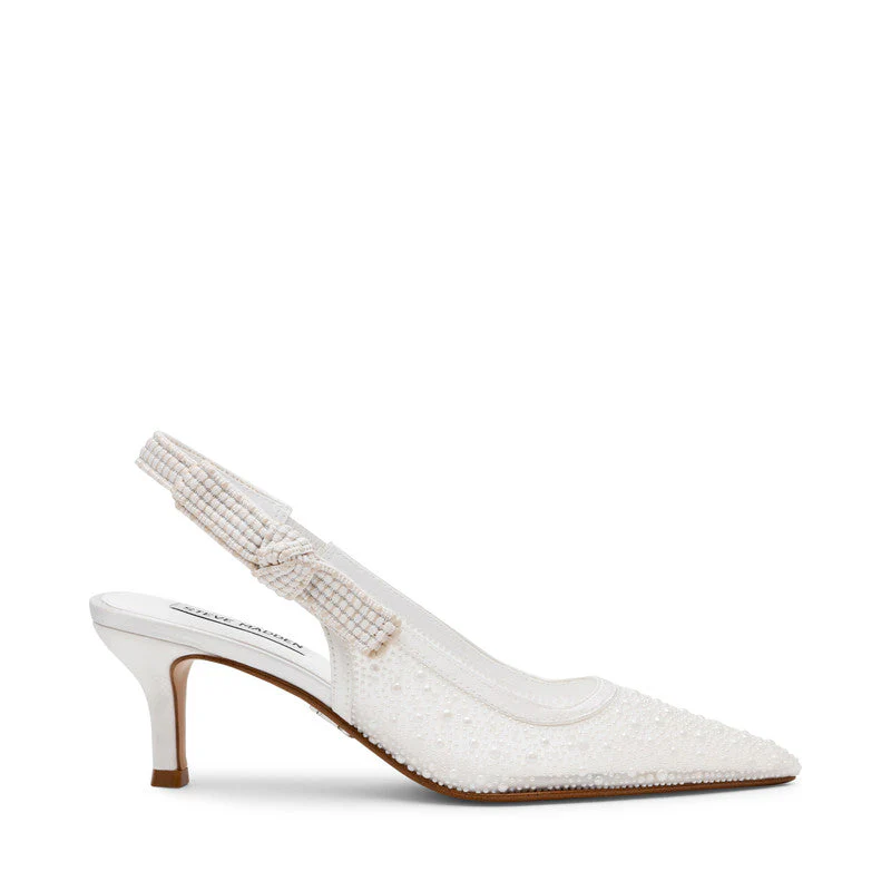 Ensemble-P White Women's Pumps - Image 5