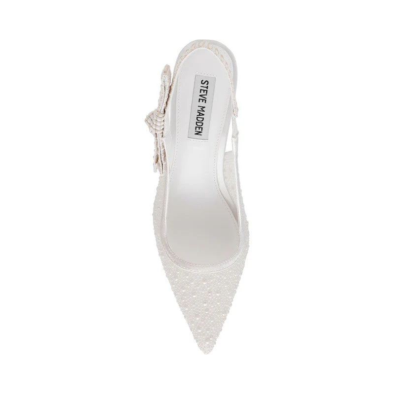 Ensemble-P White Women's Pumps - Image 6