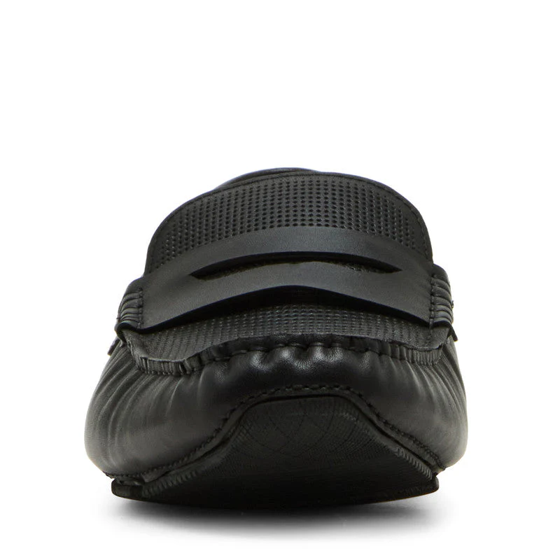 Evaristo Black Men's Loafers - Image 2
