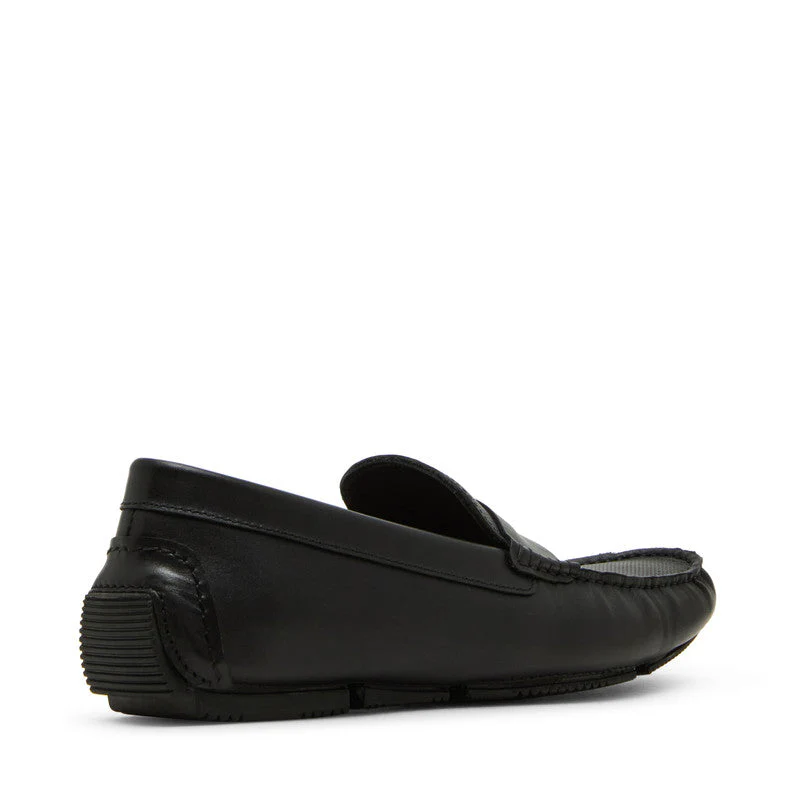 Evaristo Black Men's Loafers - Image 4
