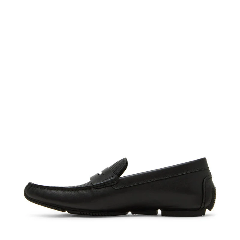 Evaristo Black Men's Loafers - Image 6