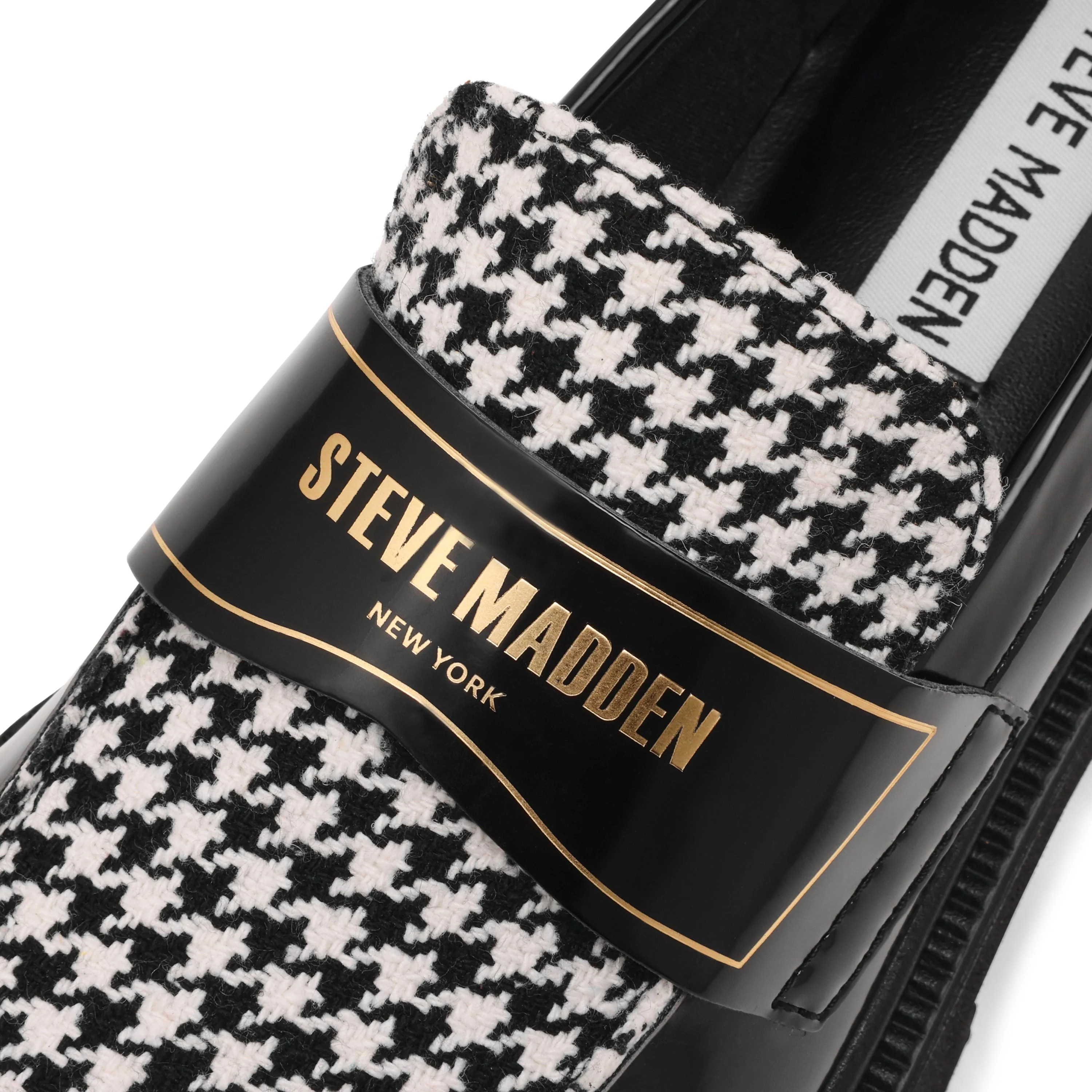 File-Away Women's Black/White Loafers - Image 3