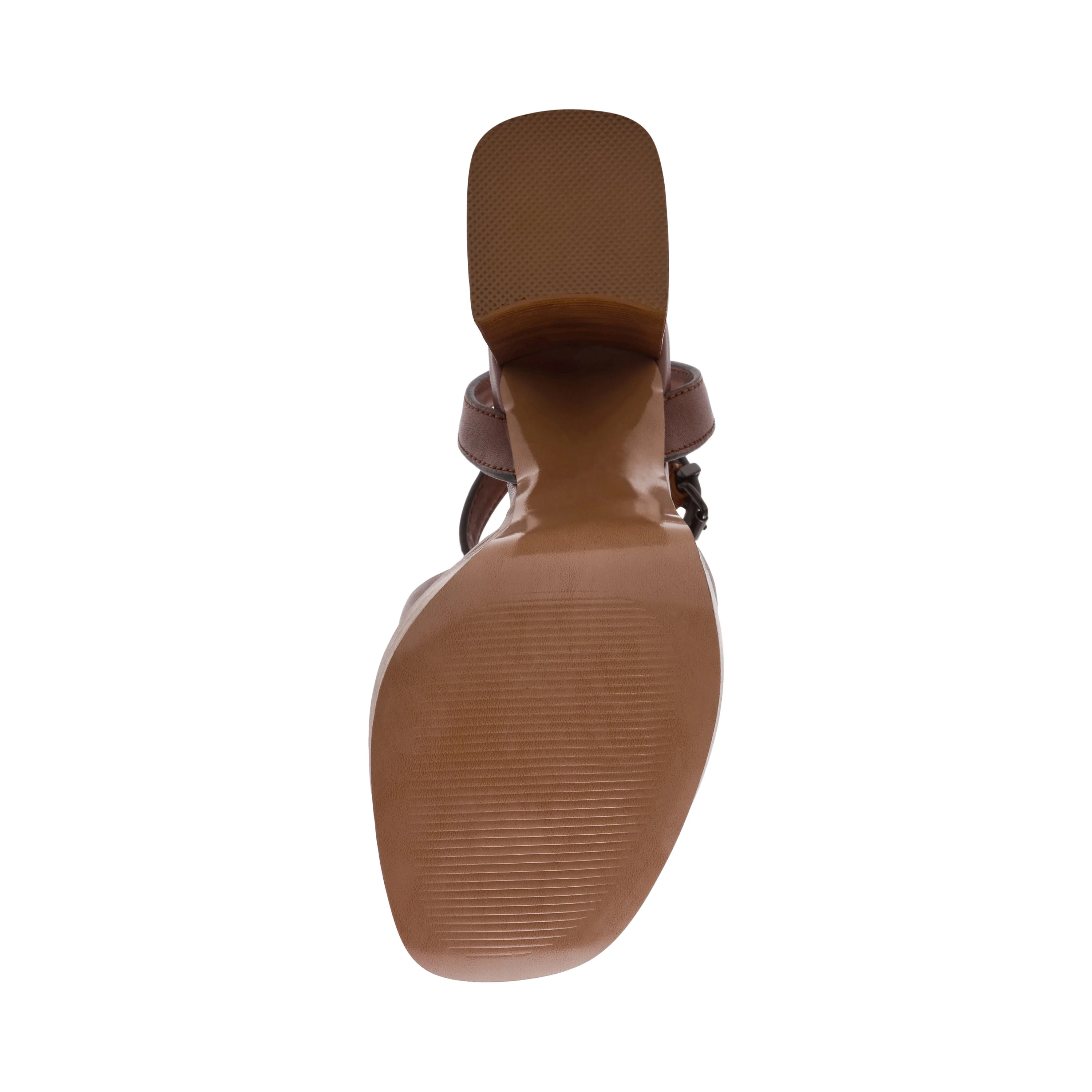 Floria Women's Brown Leather Heels - Image 6
