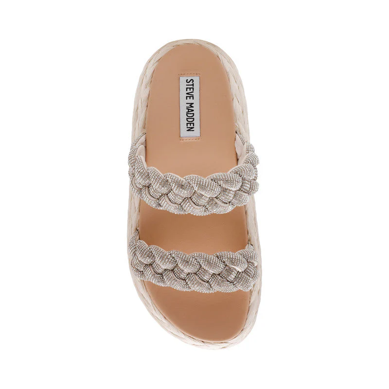 Gallie Silver Women's Flat-Casual Sandals - Image 6