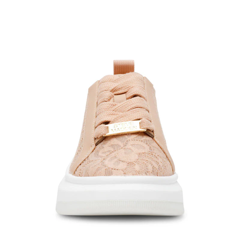 Glacial-L Women's Blush Lace Sneakers - Image 4