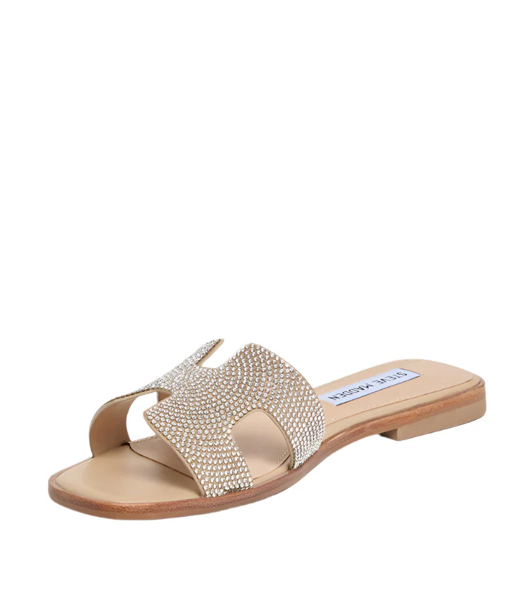 Hadyn Women's Rhinestone Flat Sandals - Image 4