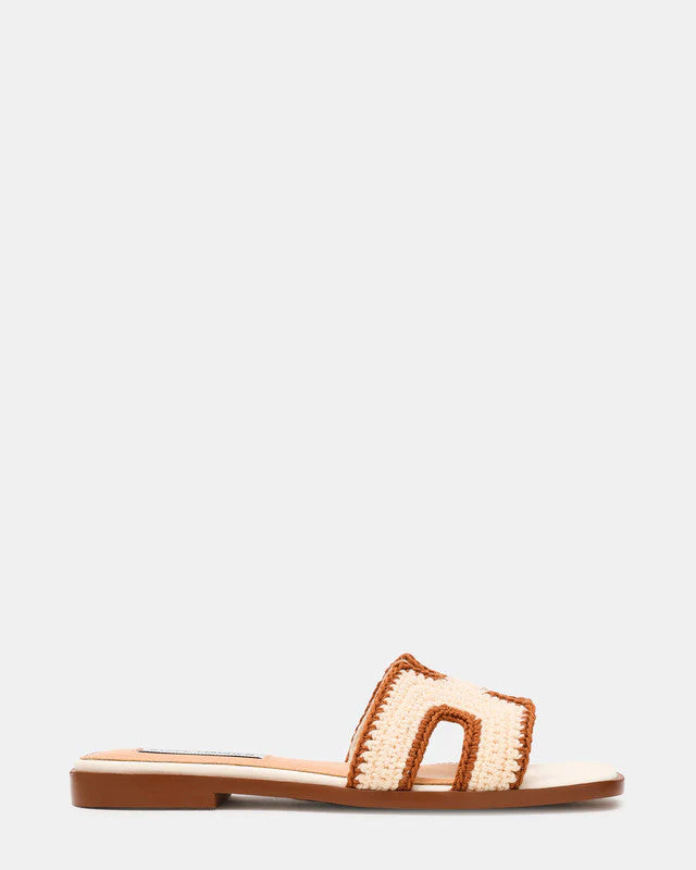 Hadyn-Cnw Women Tan Flat Sandals