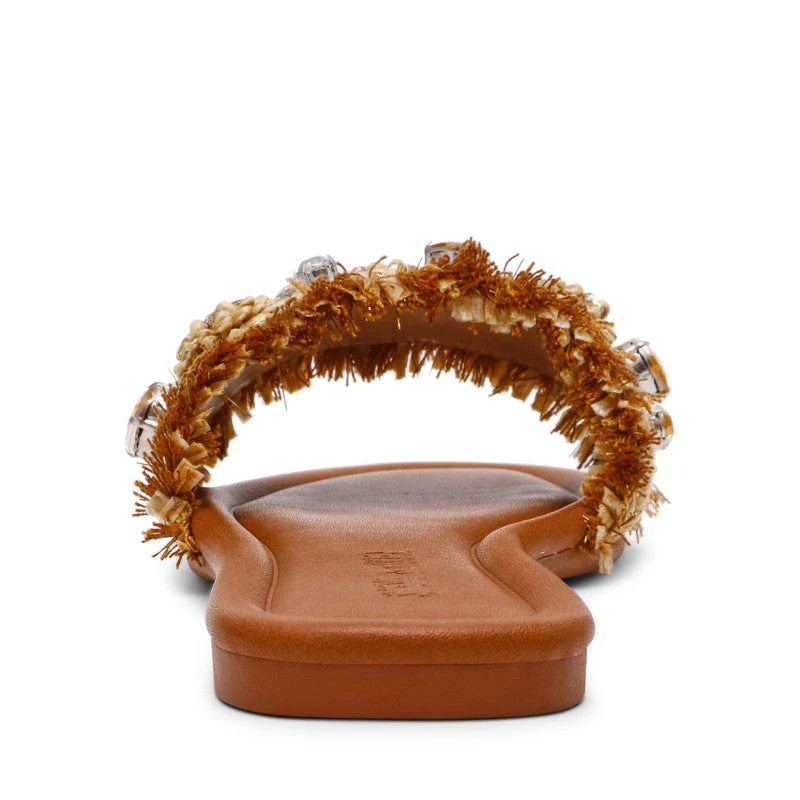 Hampton St. Gold Women's Flat Sandals - Image 4