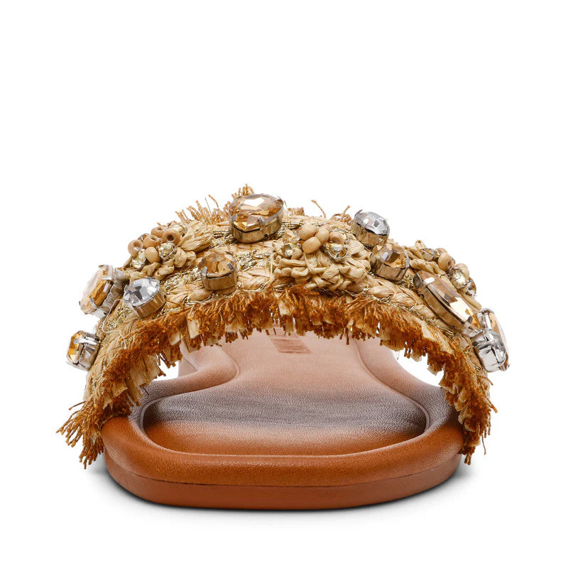 Hampton St. Gold Women's Flat Sandals - Image 5