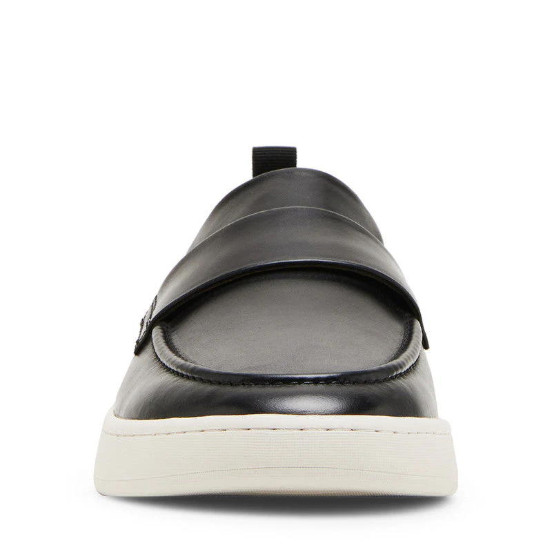 Hannson Black Men's Loafers - Image 2