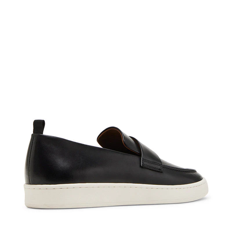 Hannson Black Men's Loafers - Image 4