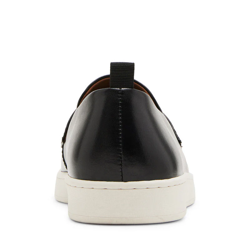 Hannson Black Men's Loafers - Image 5