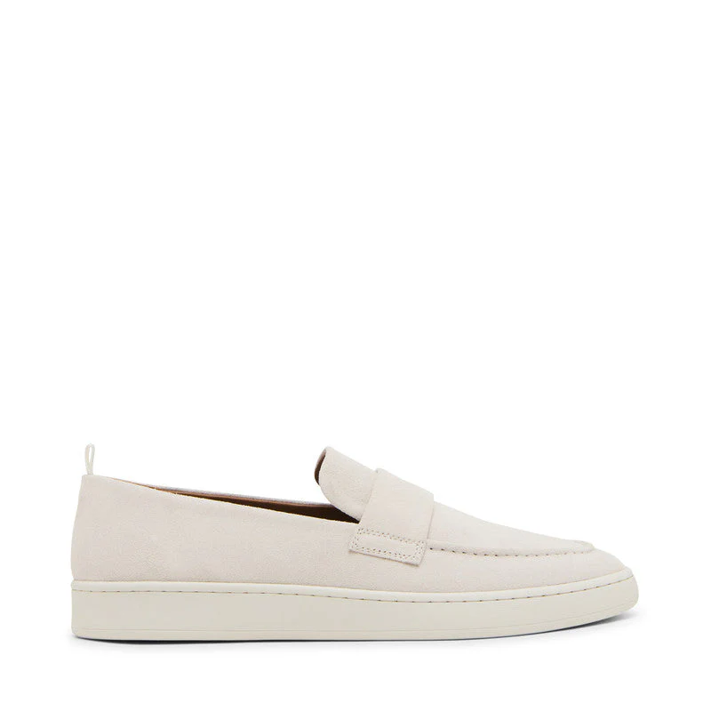 Hannson White Men's Loafers - Image 3