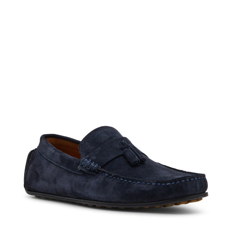 Harringlor Navy Blue Men's Slip On Casual Boots - Image 3