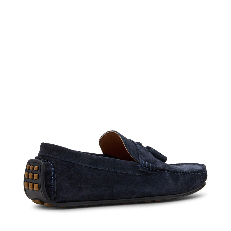 Harringlor Navy Blue Men's Slip On Casual Boots - Image 4