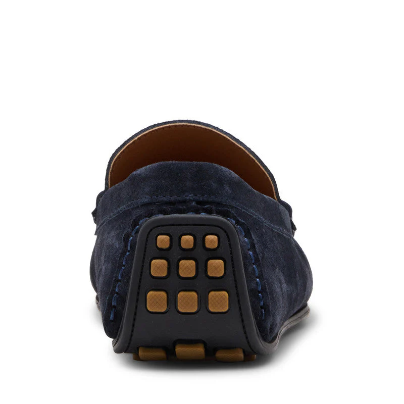 Harringlor Navy Blue Men's Slip On Casual Boots - Image 5