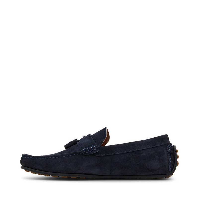 Harringlor Navy Blue Men's Slip On Casual Boots - Image 6