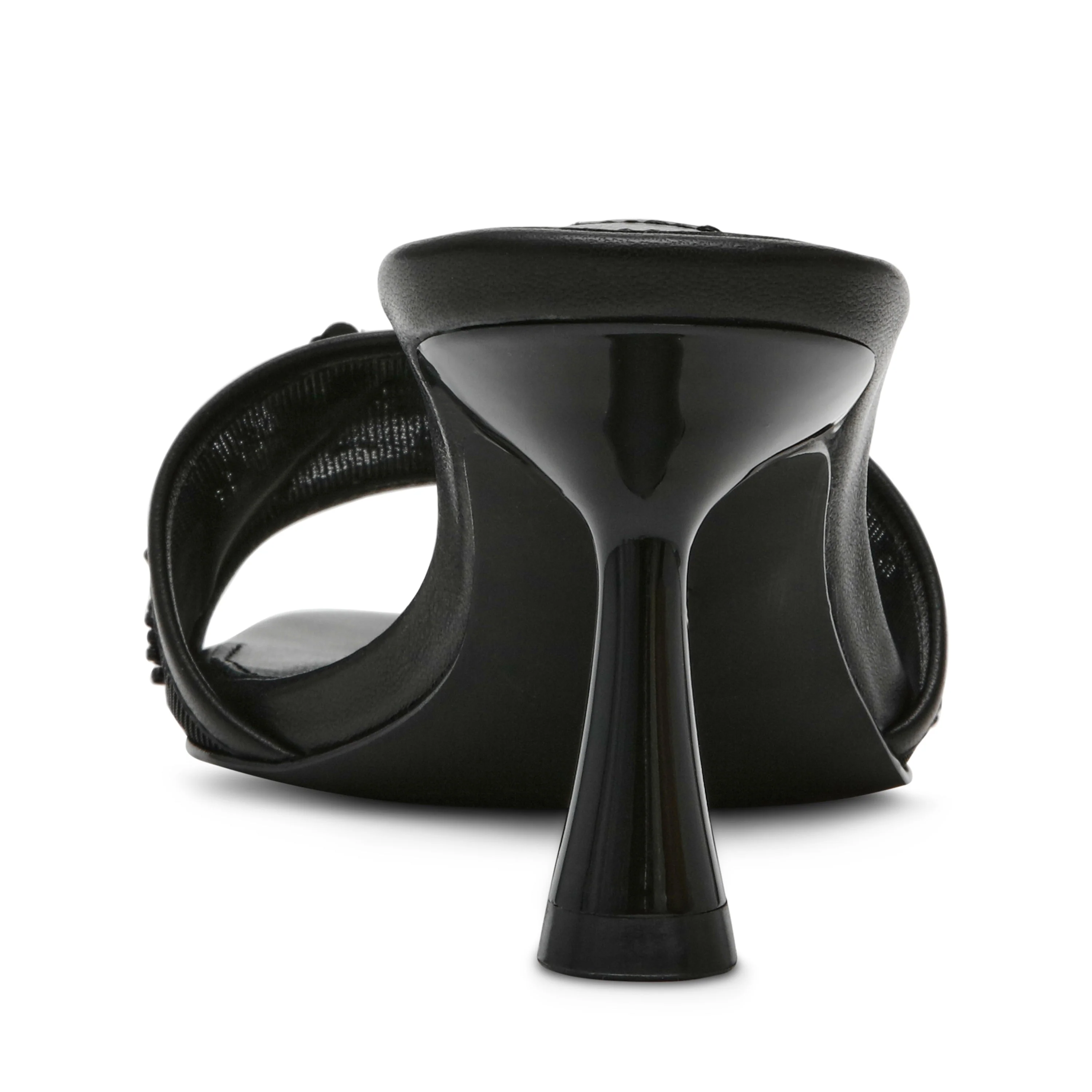 IN-BLOOM BLACK MESH HEELS - Image 4