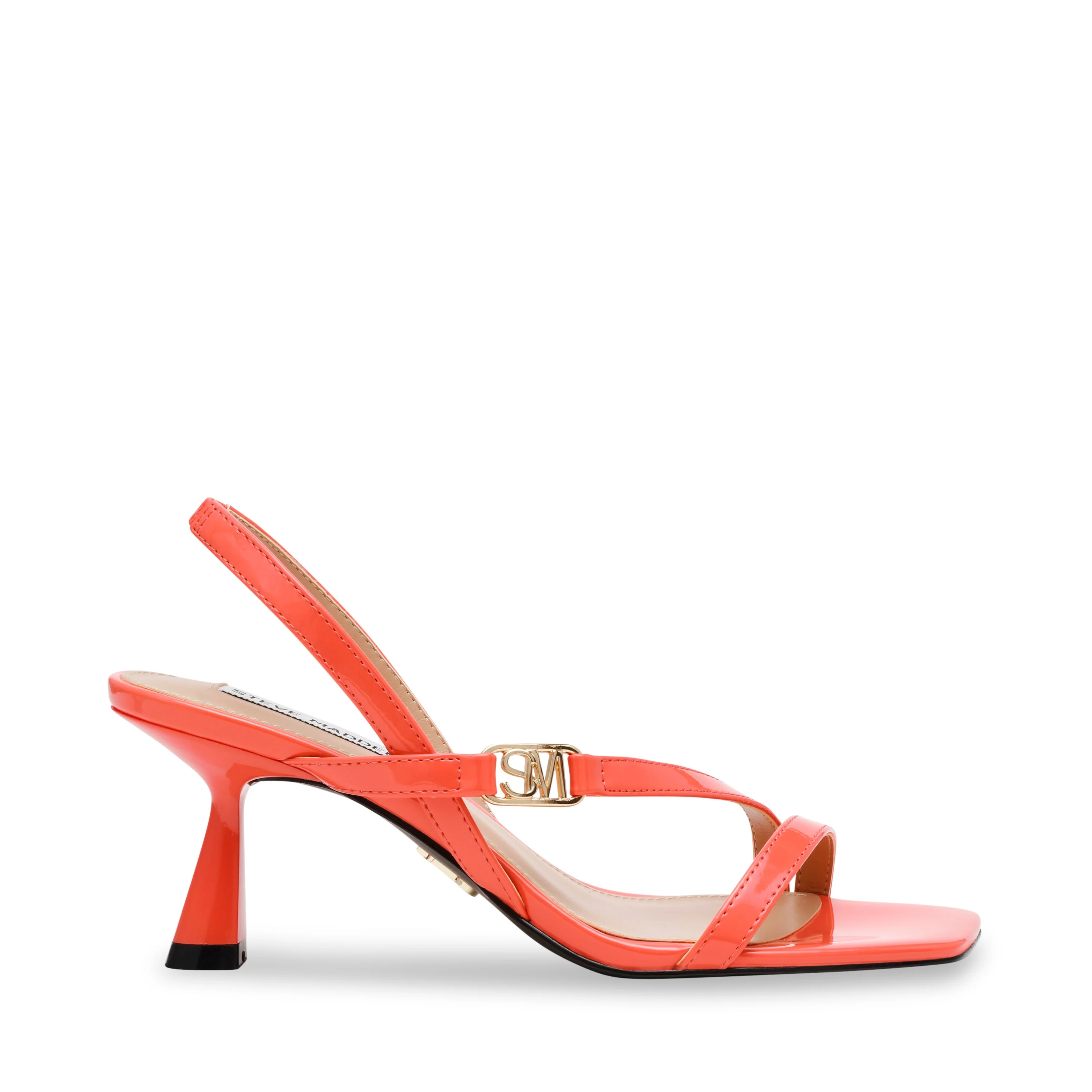 Infuzer Women's Coral Patent Heels