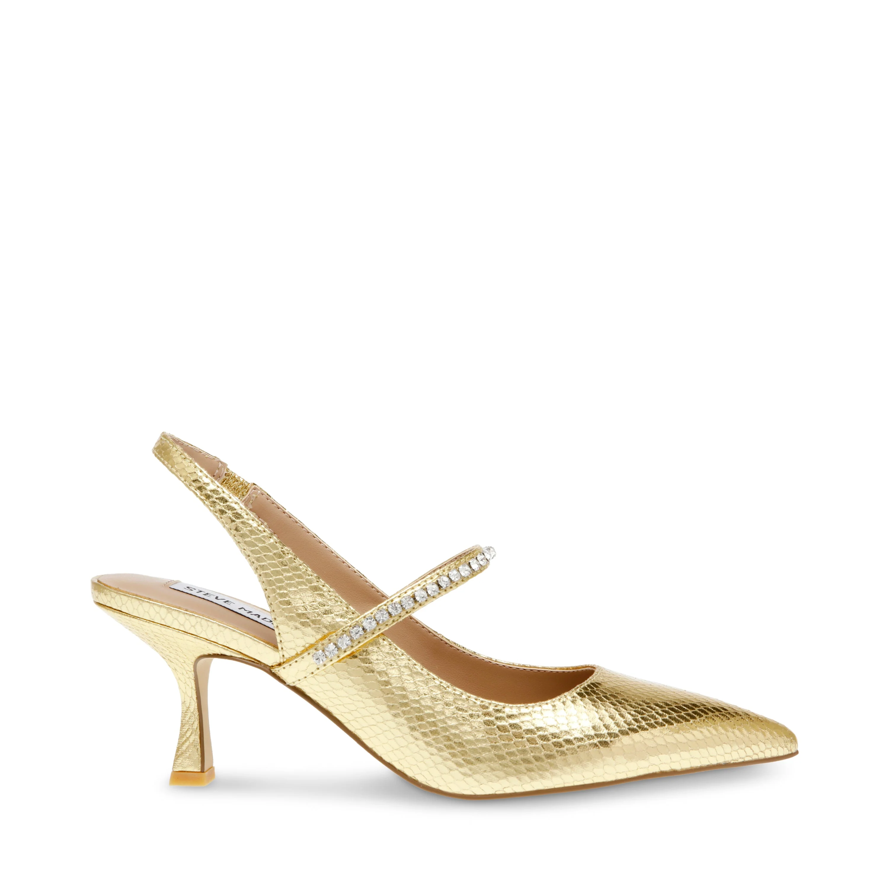 JAMMING GOLD HEELS