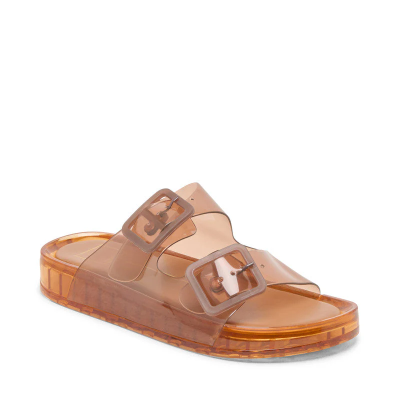 Julio Women Brown Flat Sandals