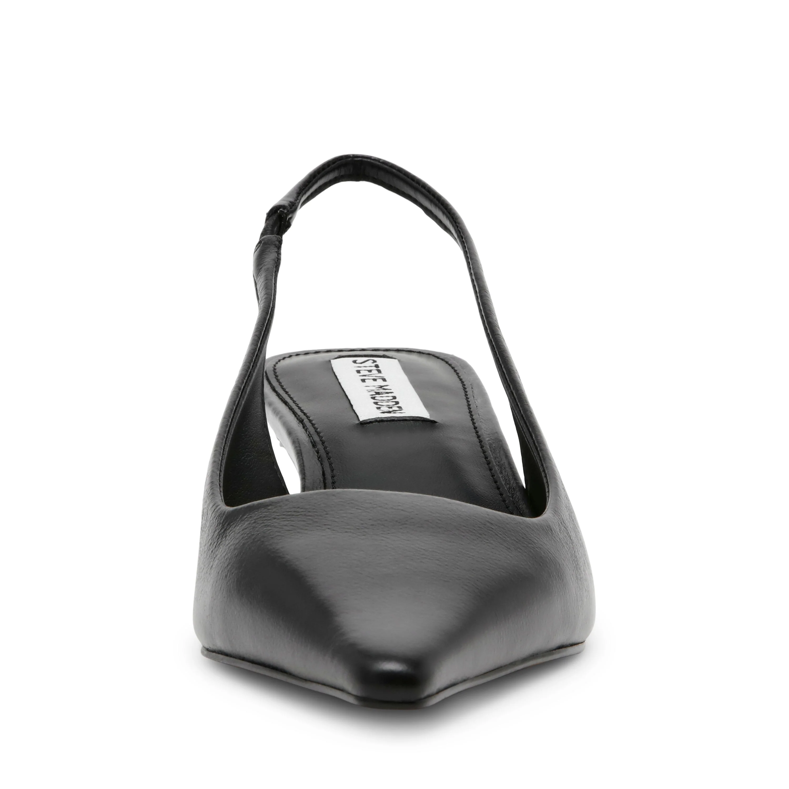 KARI BLACK PARIS LEATHER HEELS - Image 4