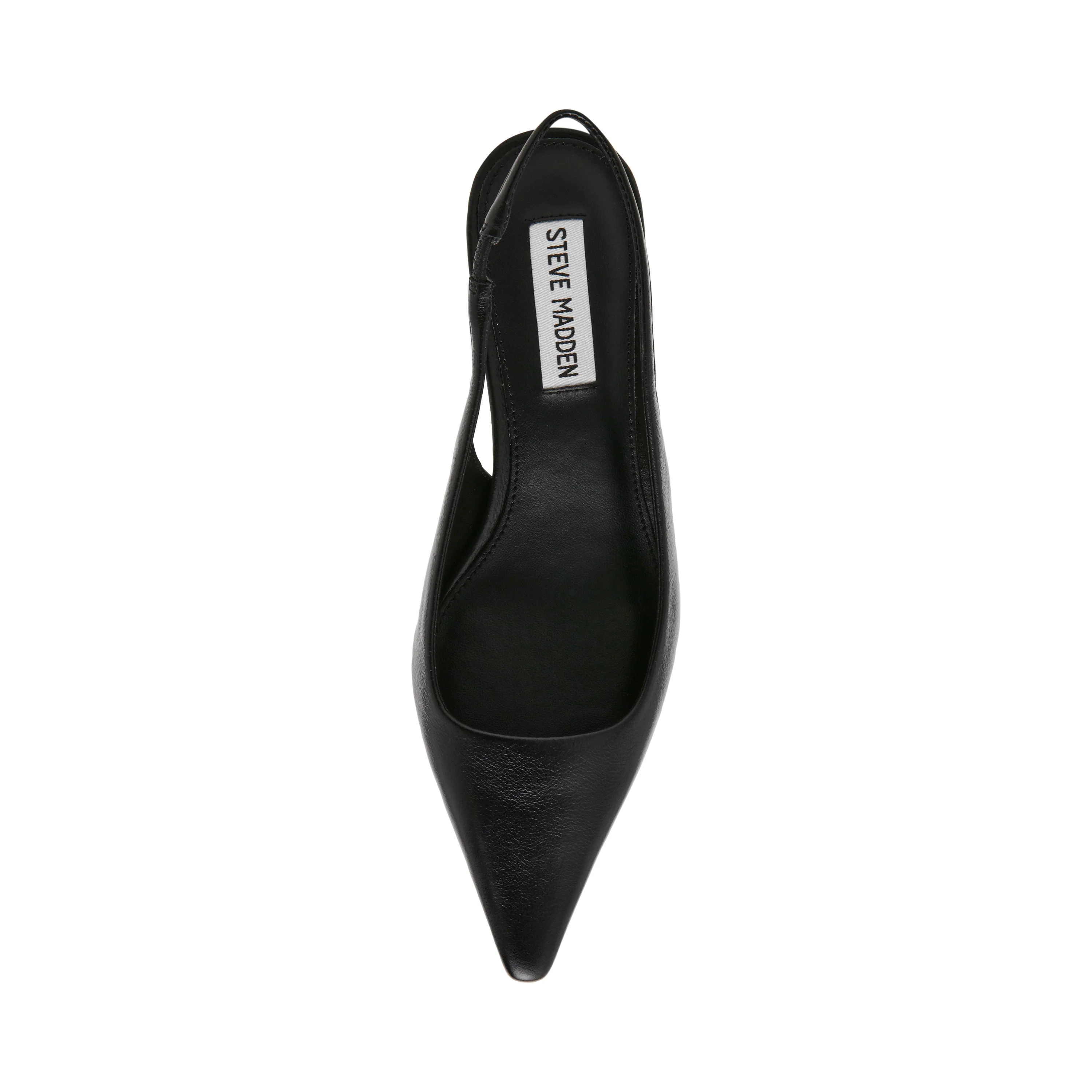KARI BLACK PARIS LEATHER HEELS - Image 6