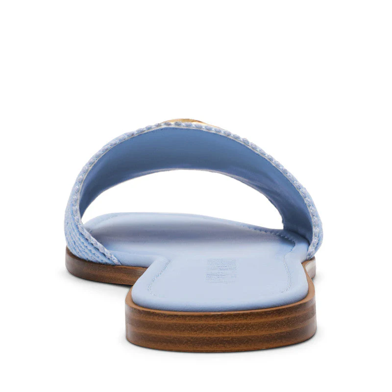 Kora2.0 Blue Women's Flat Sandals - Image 3