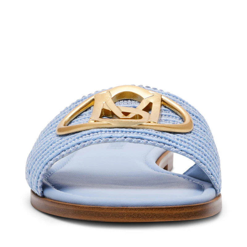 Kora2.0 Blue Women's Flat Sandals - Image 4