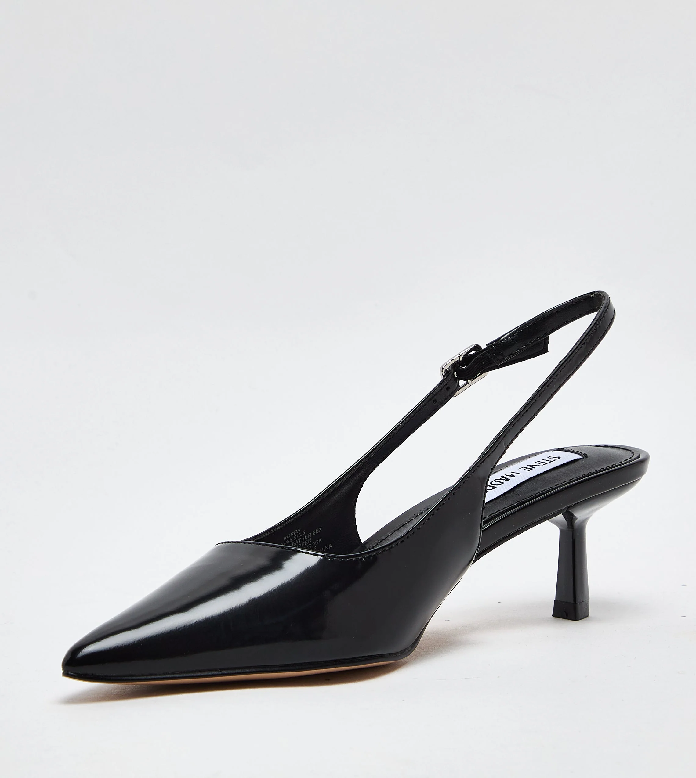 Korra Women's Black Box Leather Mules - Image 3